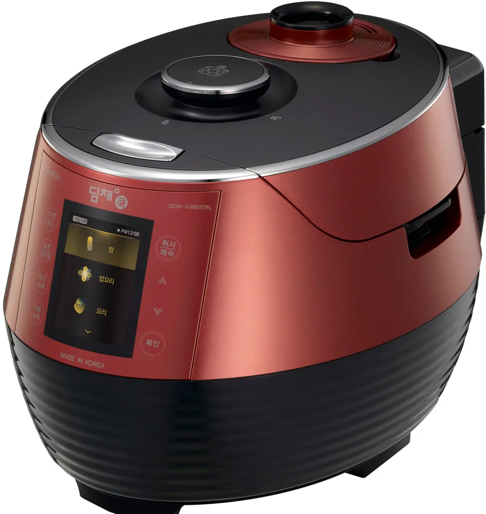 6 Cup IH Pressure Rice Cooker With LCD Touch Display
