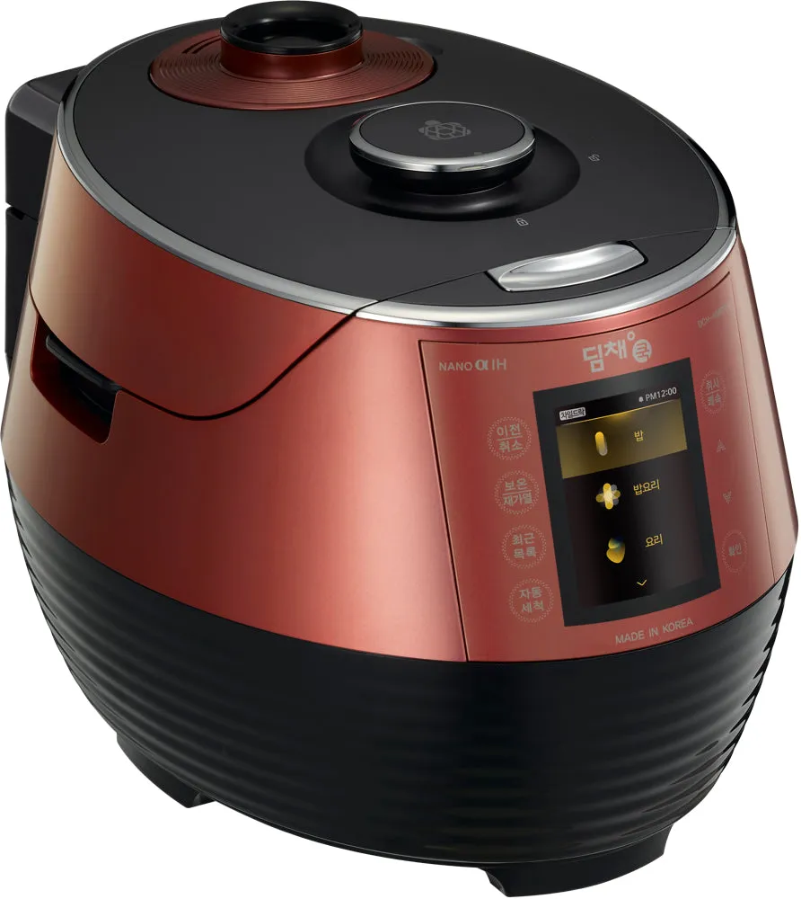 6 Cup IH Pressure Rice Cooker With LCD Touch Display