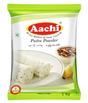 AACHI WHITE PUTTU POWDER - 1KG