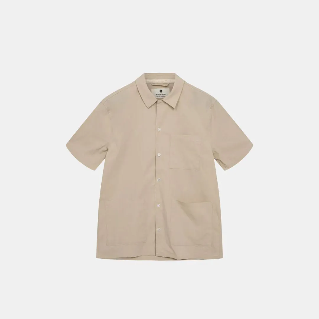 Akkurt S/S Pocket Shirt (Brown Rice)