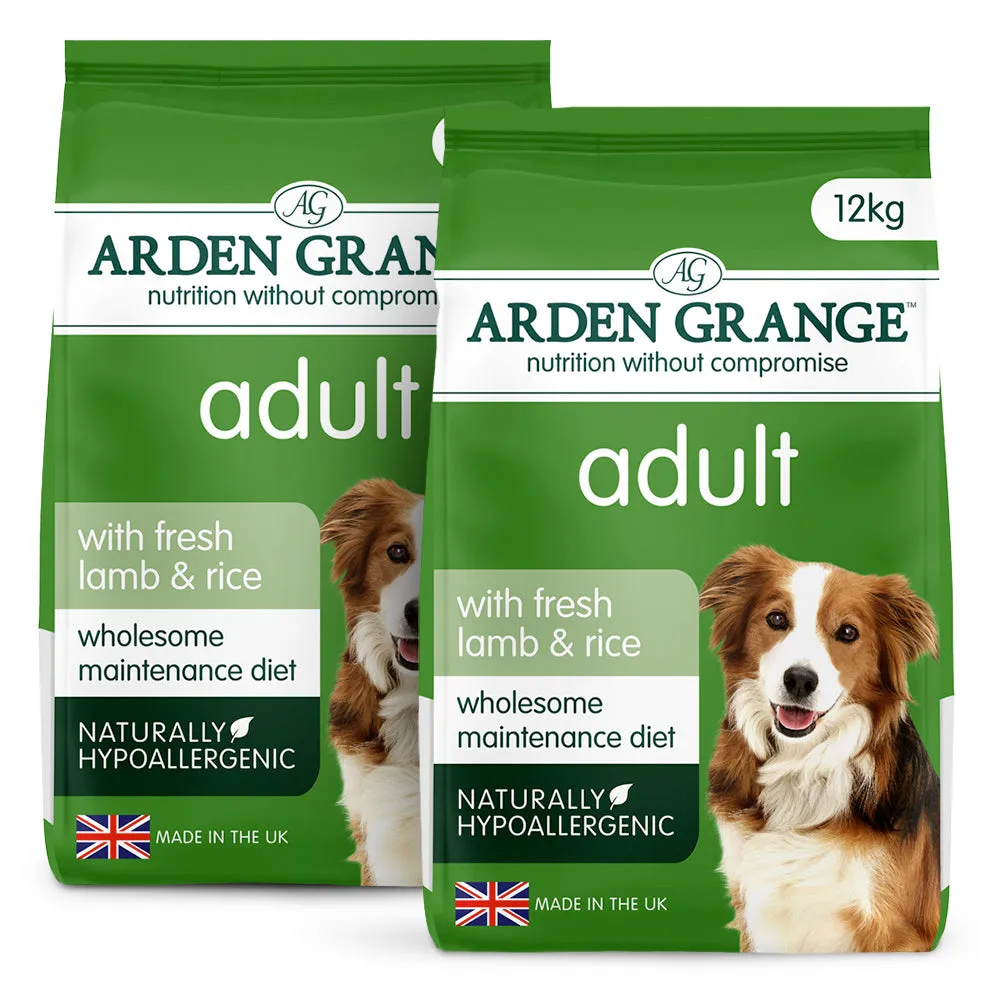 Arden Grange Adult Lamb & Rice Dog Food