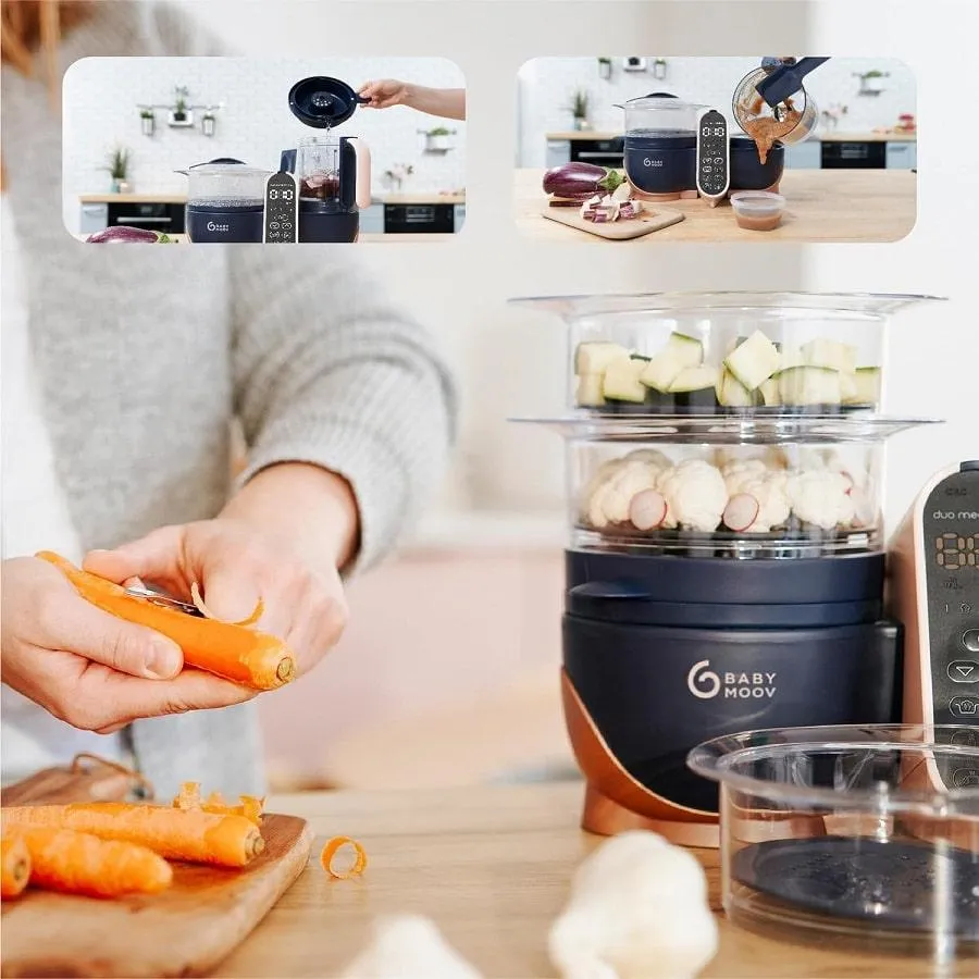 Babymoov Duo Meal Station XL - 6 in 1 Baby Food Processor