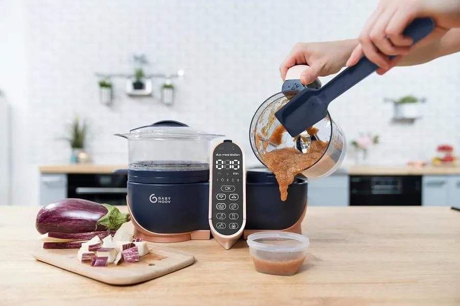 Babymoov Duo Meal Station XL - 6 in 1 Baby Food Processor