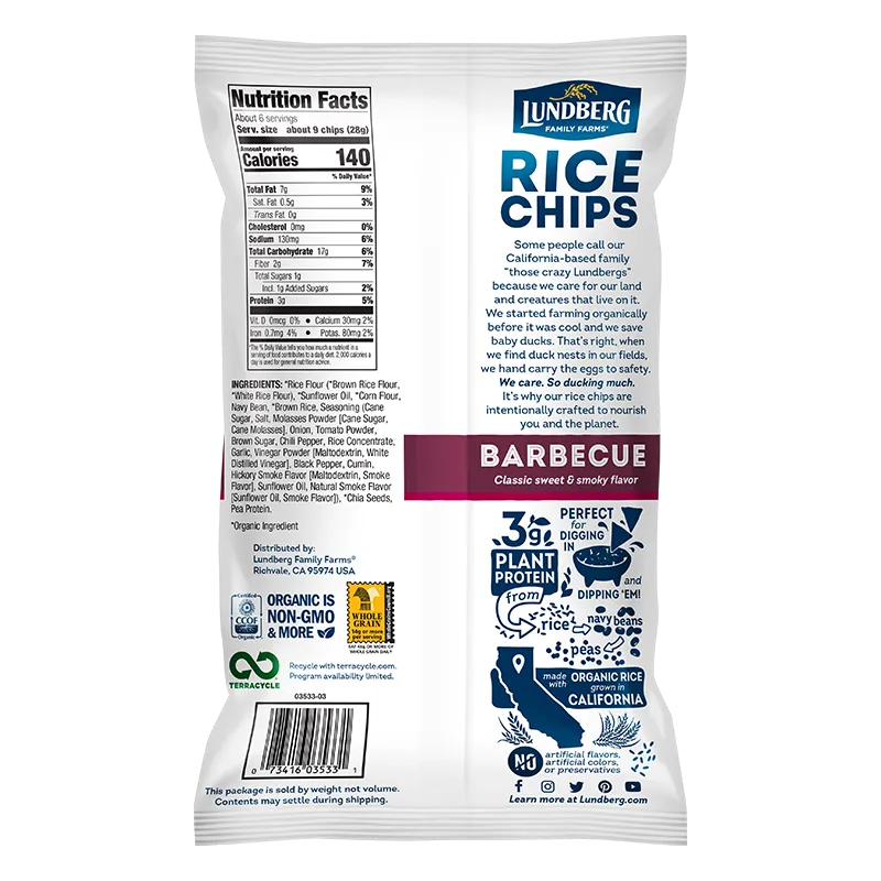 Barbecue Rice Chips