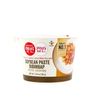 CJ Cooked White Rice with Soybean Paste Bibimbap 280g