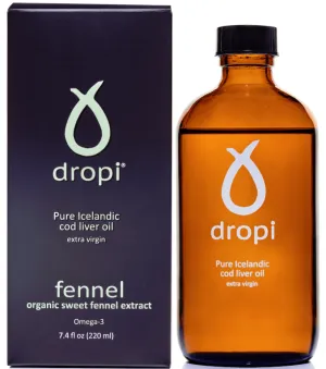 Dropi 220ml Fennel Cod Liver Oil