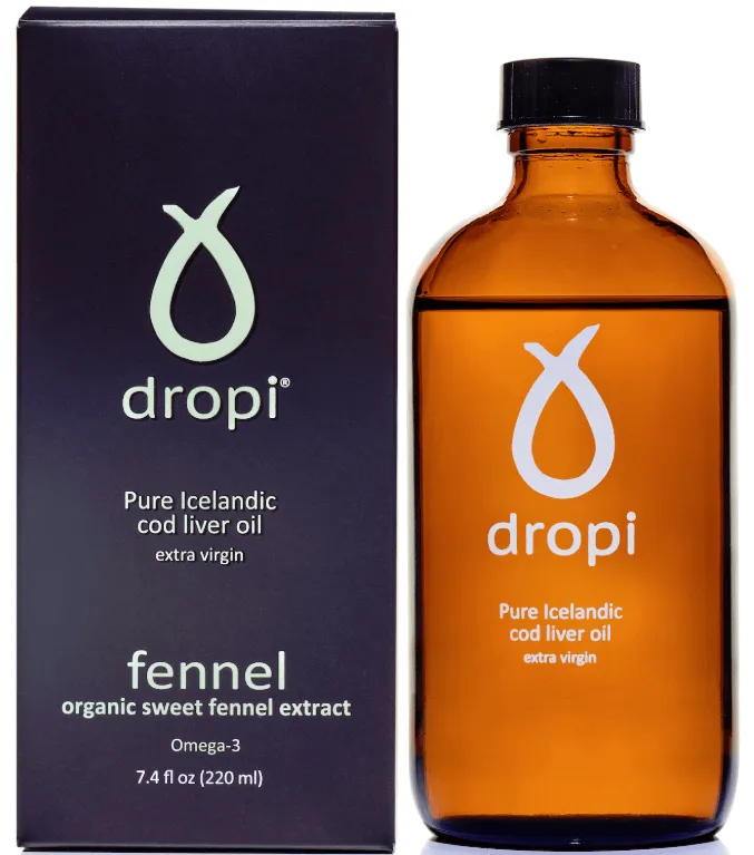 Dropi 220ml Fennel Cod Liver Oil