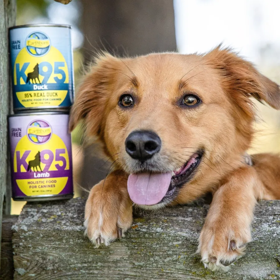 Earthborn Holistic K95 95% Real Lamb Grain-Free Dog Food, 13-oz