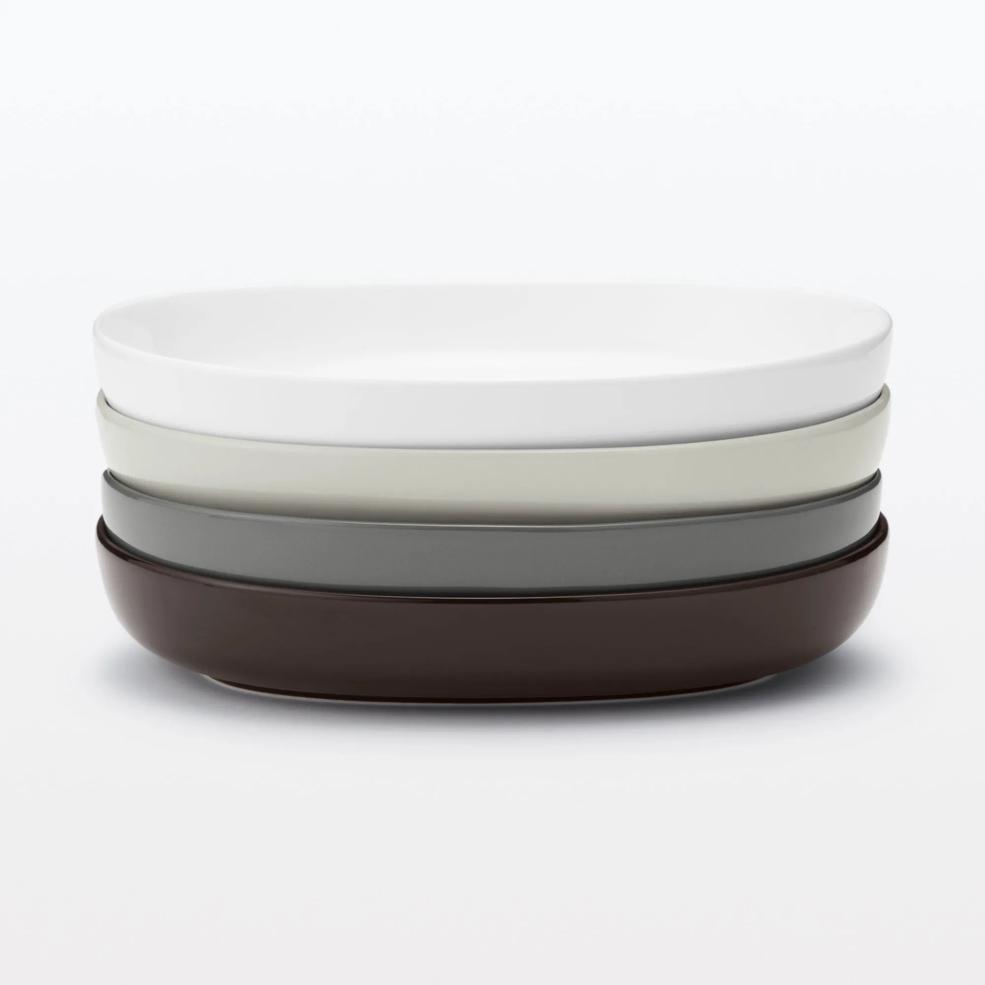 Everyday Tableware Oval Bowl - Dark Brown