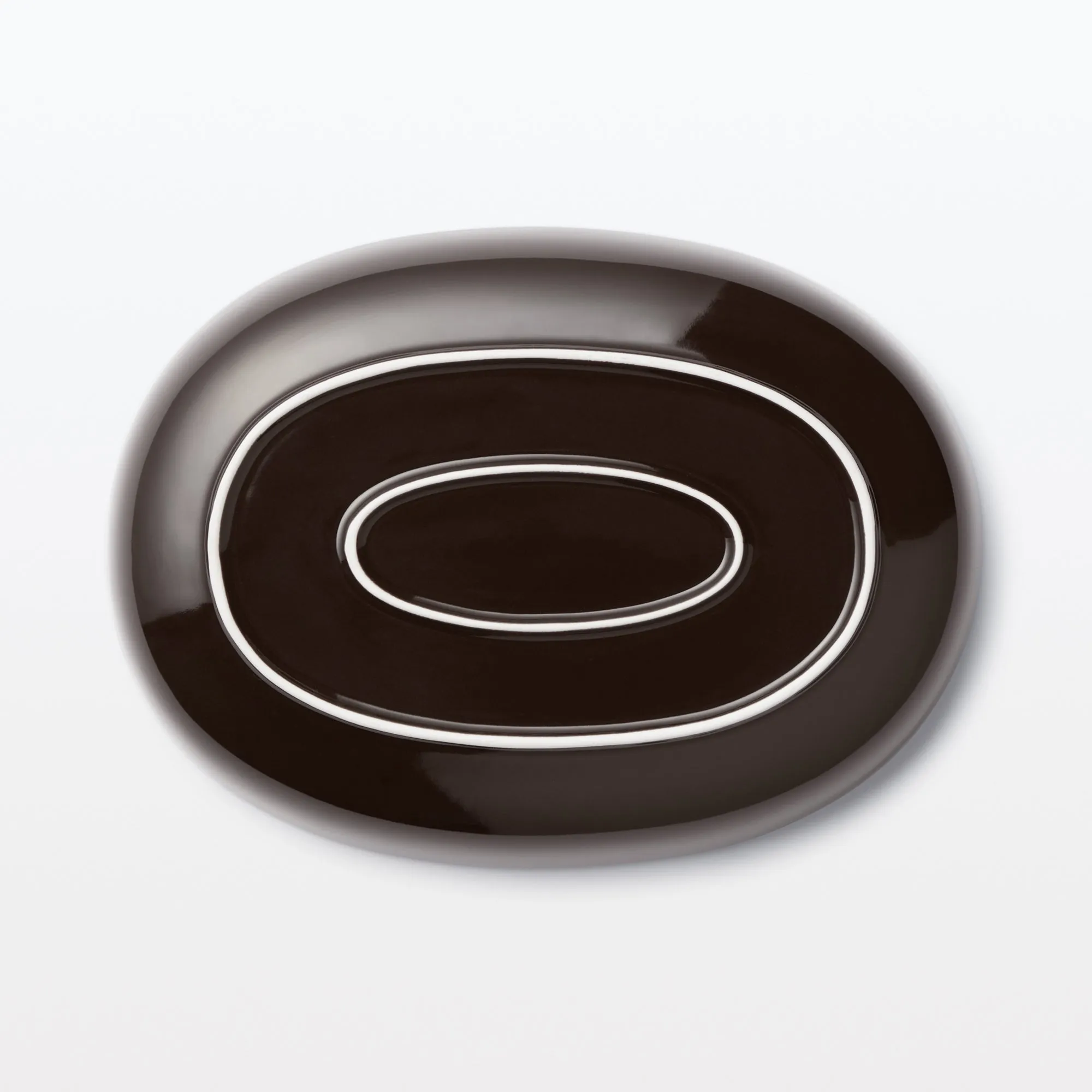Everyday Tableware Oval Bowl - Dark Brown