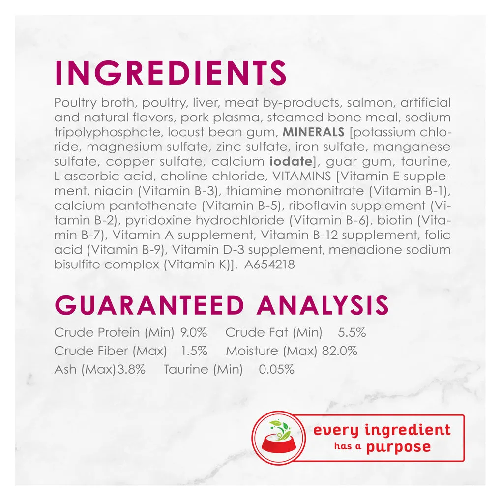 Fancy Feast Savoury Centers Pate With Salmon And Gourmet Gravy Center Adult Wet Cat Food 85g x 24
