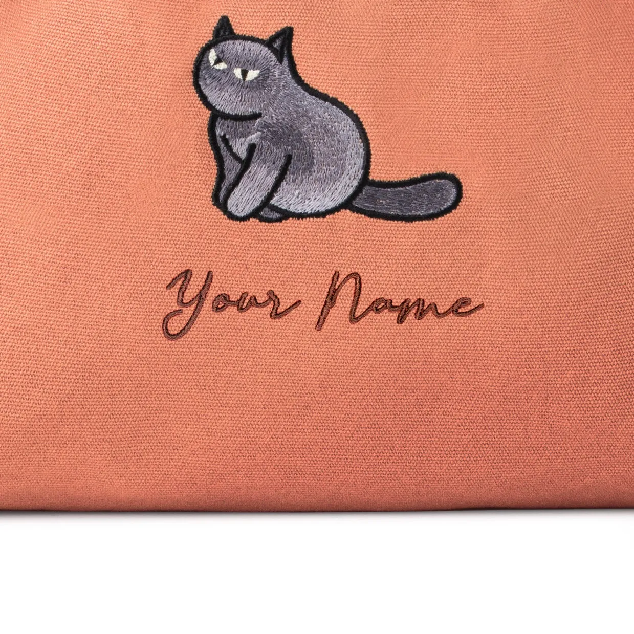 Furry Drawstring 37 - Salmon