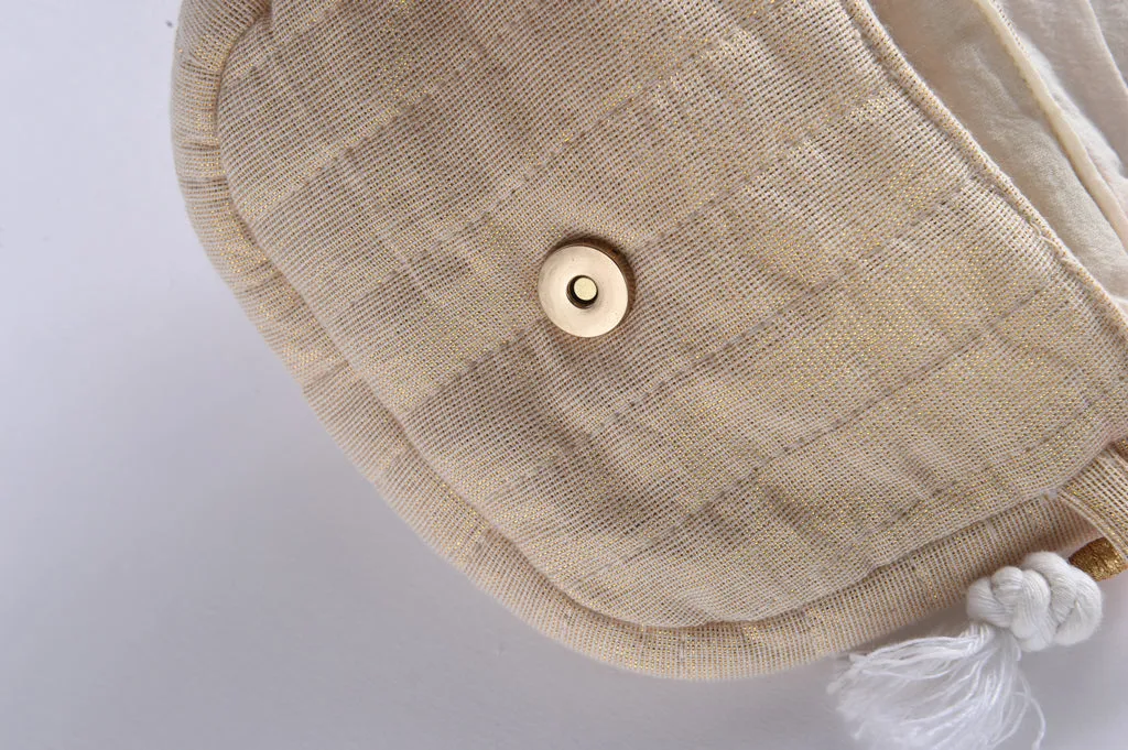 Glitter Bag, Gold