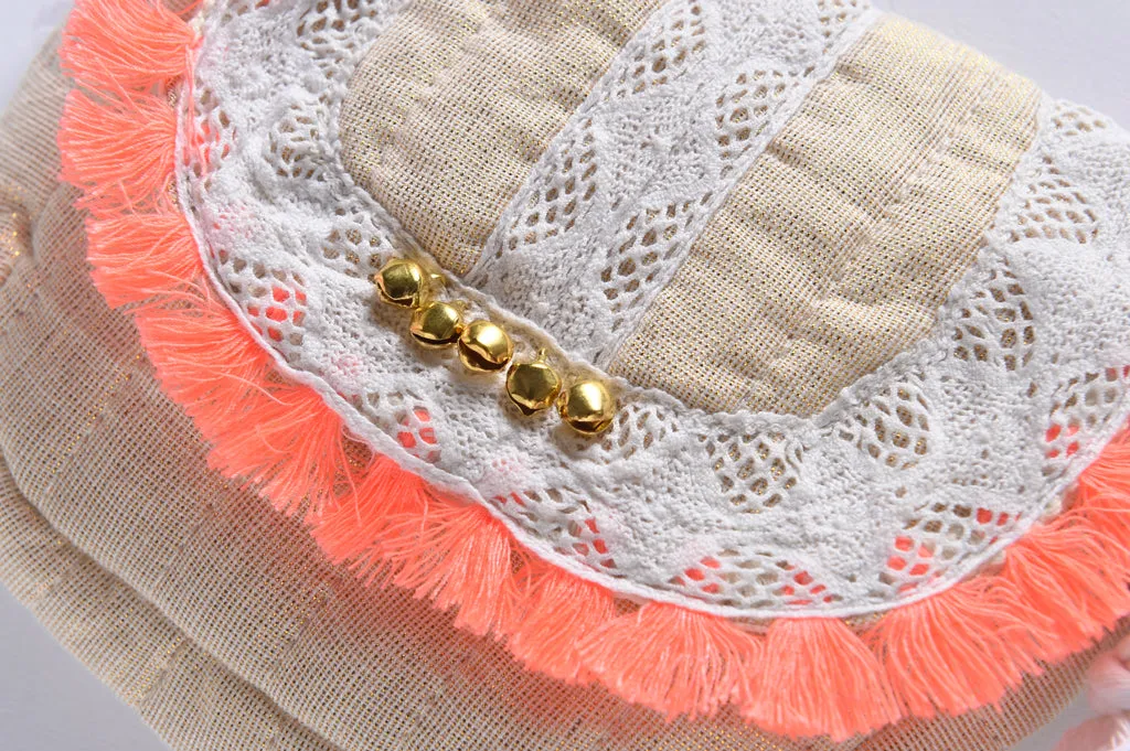 Glitter Bag, Gold