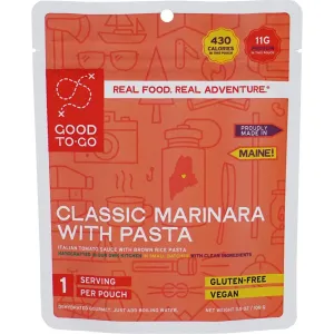 Good To-Go Classic Marinara with Pasta 3.5oz