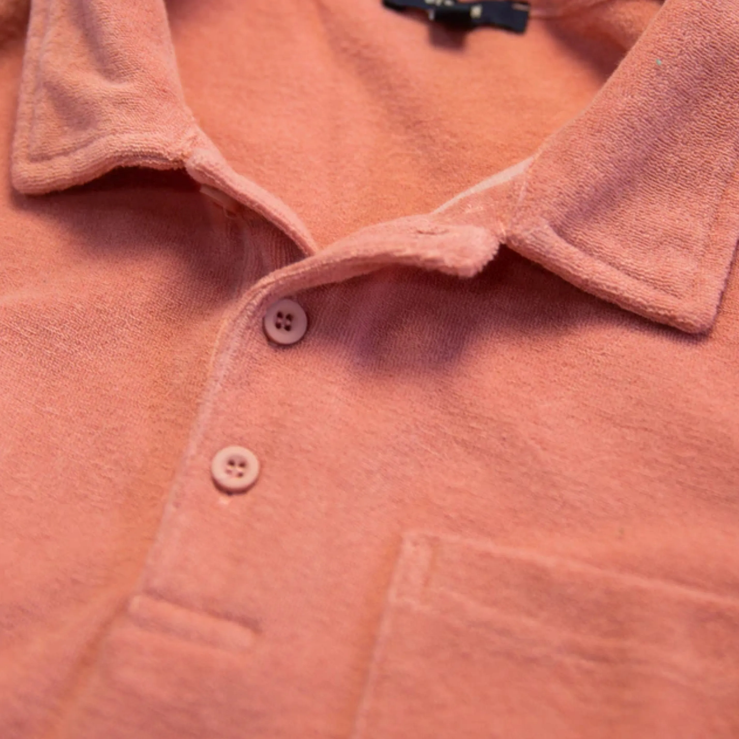 Hanlan Terry Polo (Salmon Pink)