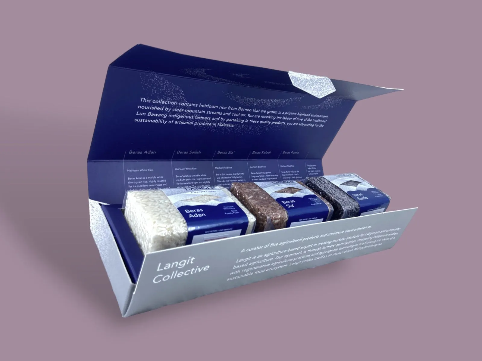 LANGIT Trio Rice Gift Box (set of 3 x 200g)