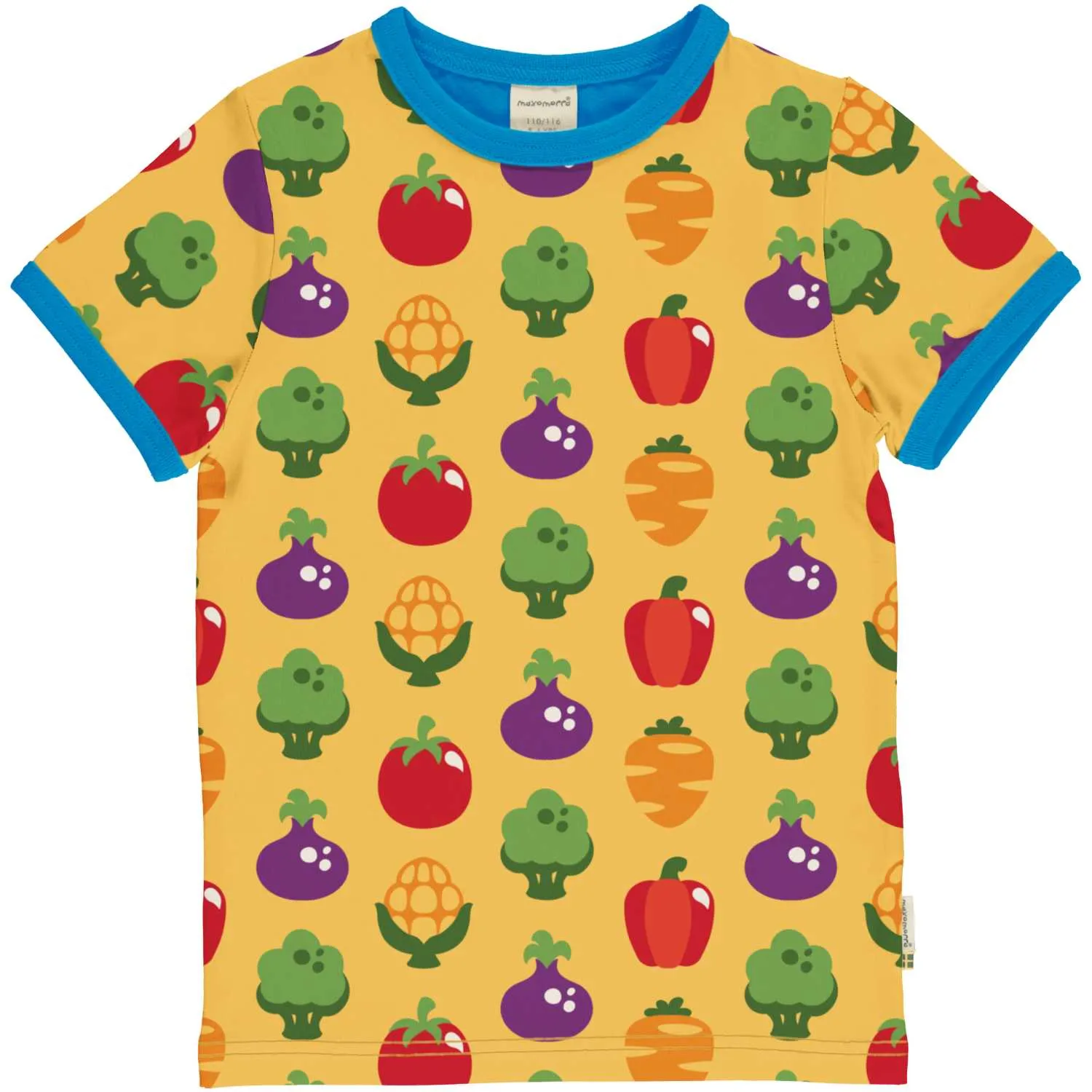 Maxomorra Top SS Picnic Veggies