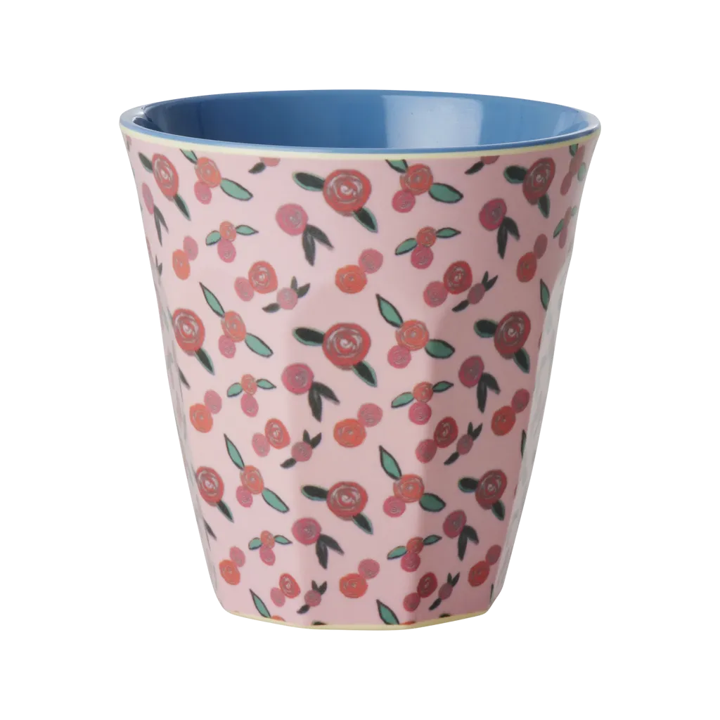 Medium Cup - Rose is a Rose Print