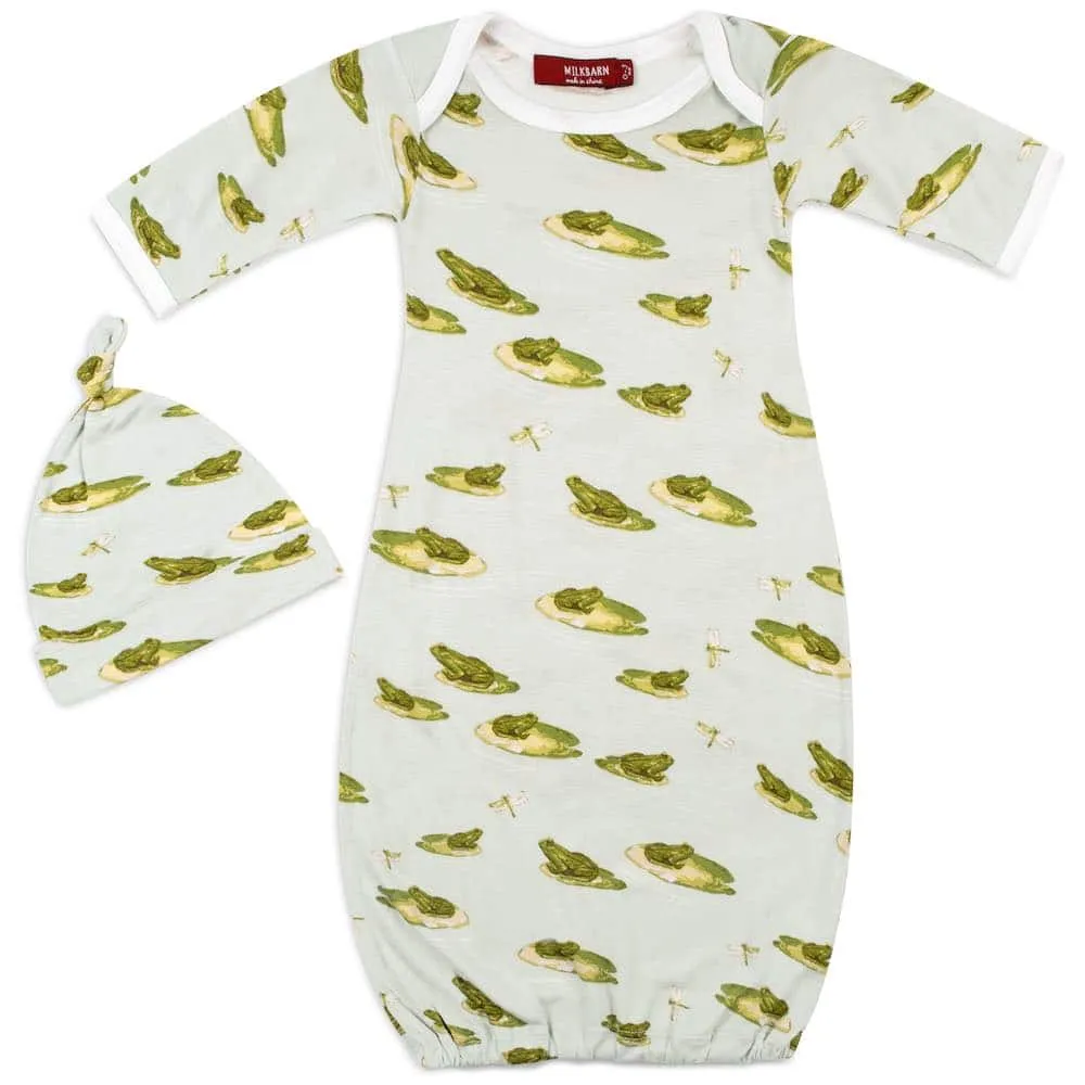 O Baby Gown/Hat Set