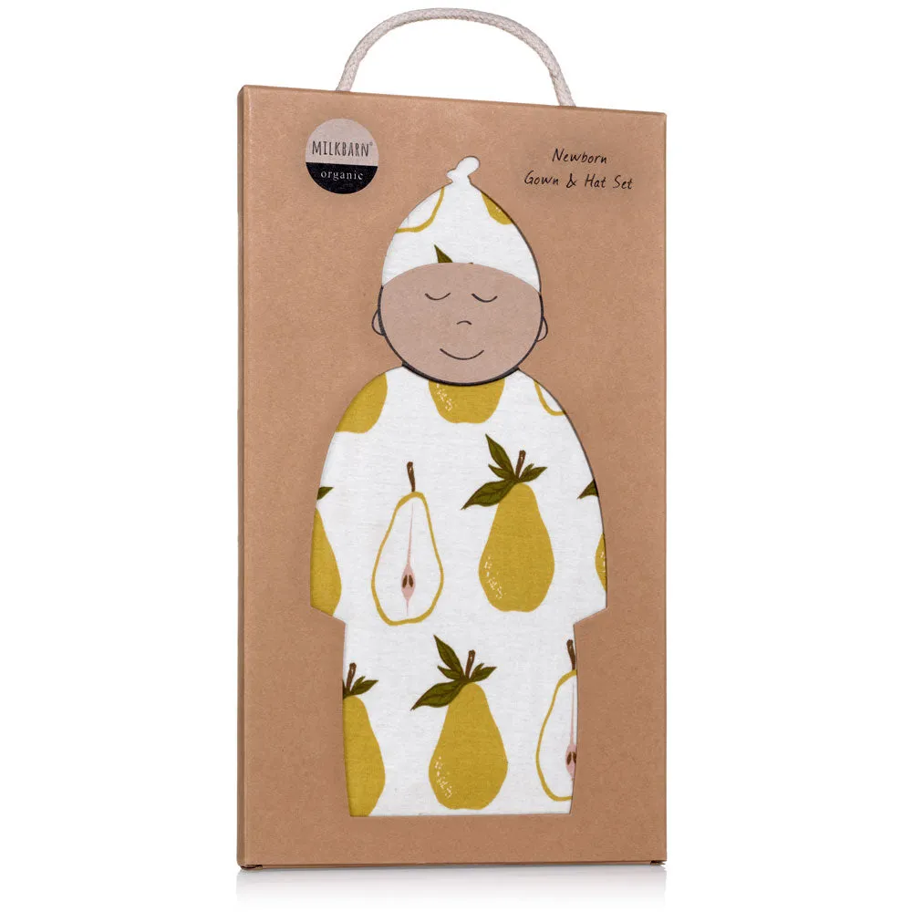 O Baby Gown/Hat Set