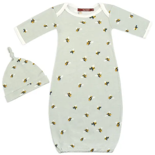O Baby Gown/Hat Set