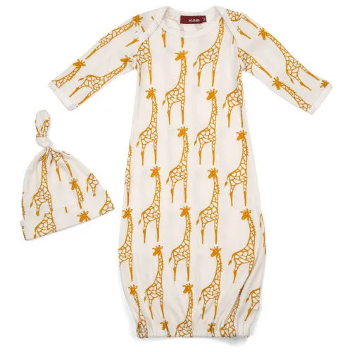 O Baby Gown/Hat Set
