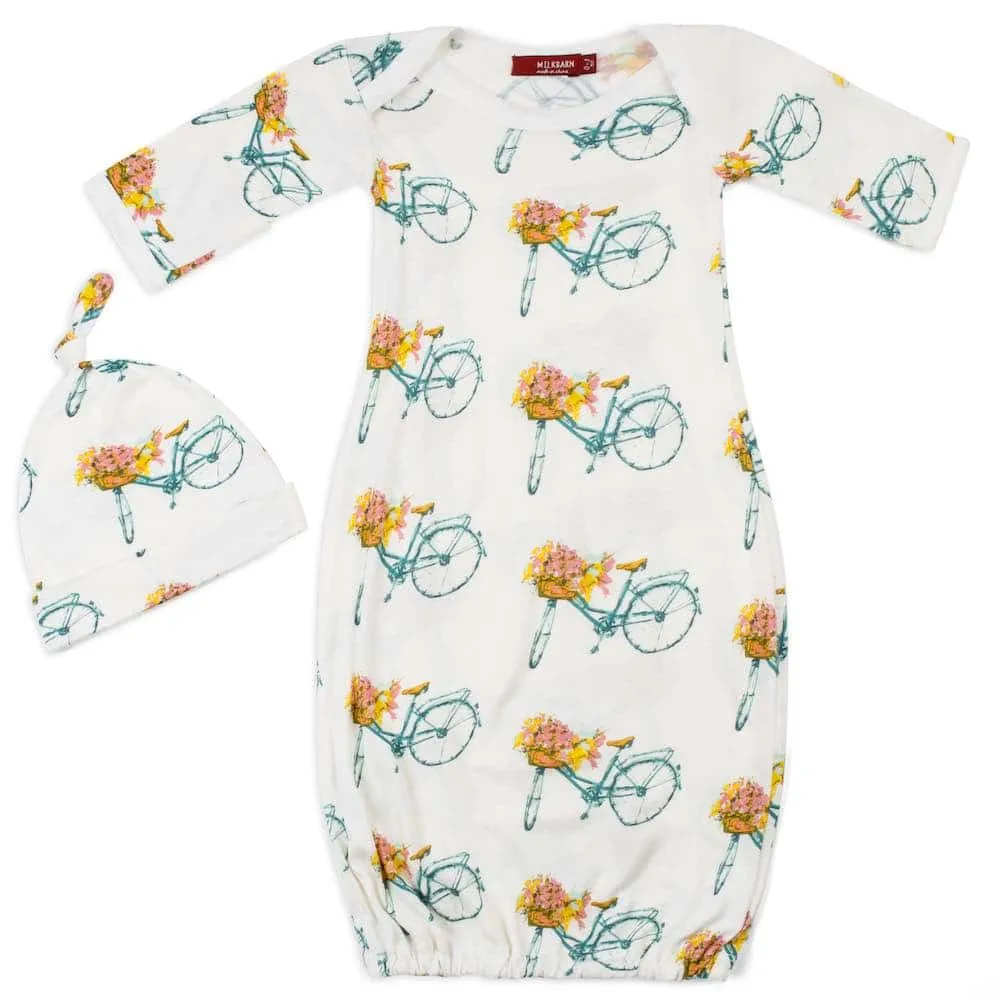 O Baby Gown/Hat Set