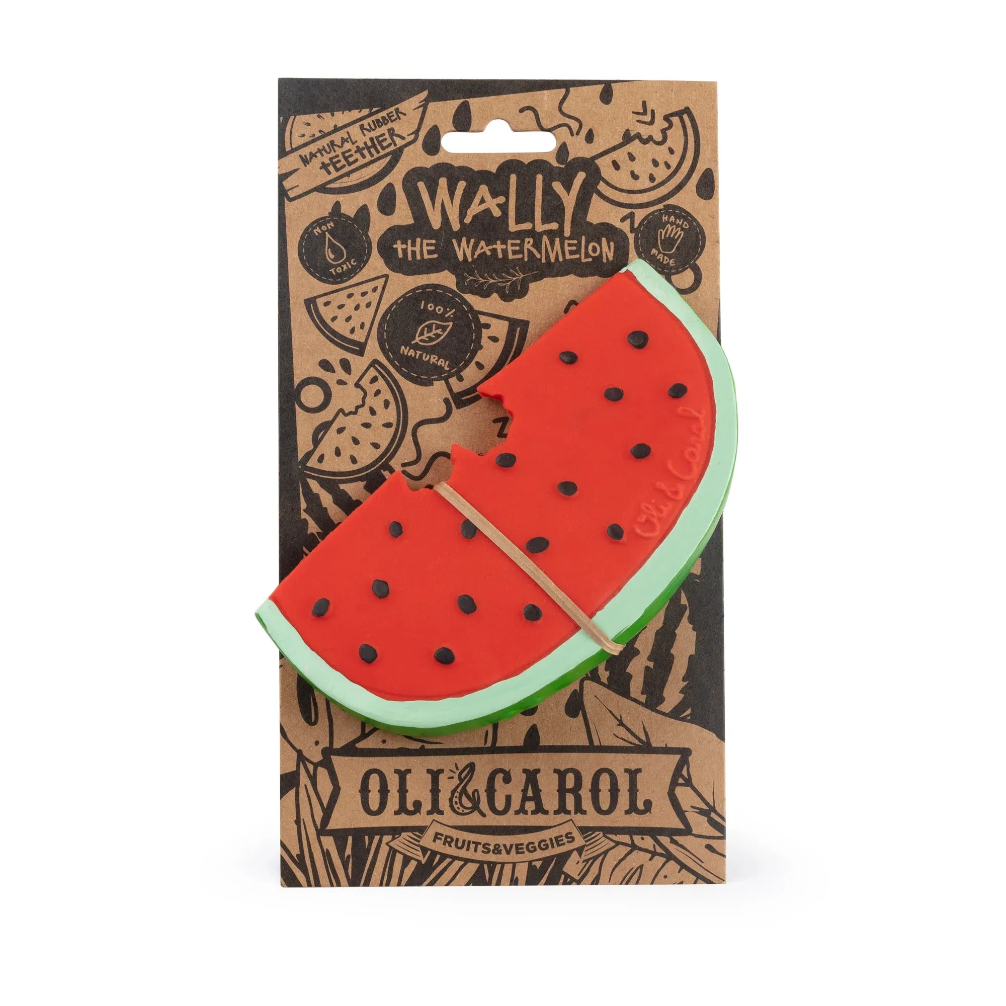 Oli & Carol | Wally the Watermelon Teether