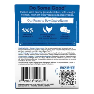 Open Farm Grain-Free Rustic Stew Wild Chicken & Salmon Wet Dog Food  12.5 oz.