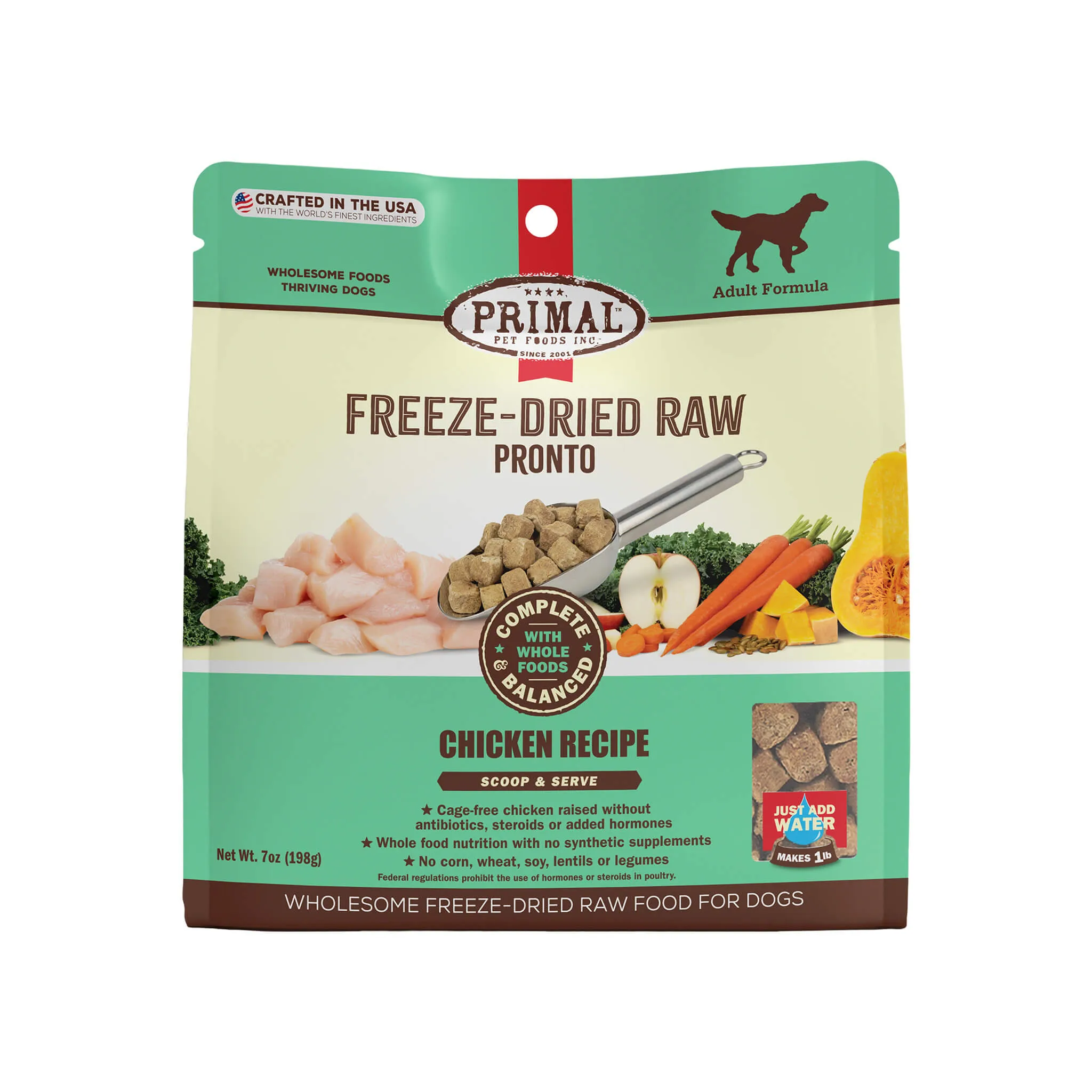 Primal Pet Foods Pronto Freeze-Dried Raw Dog Food