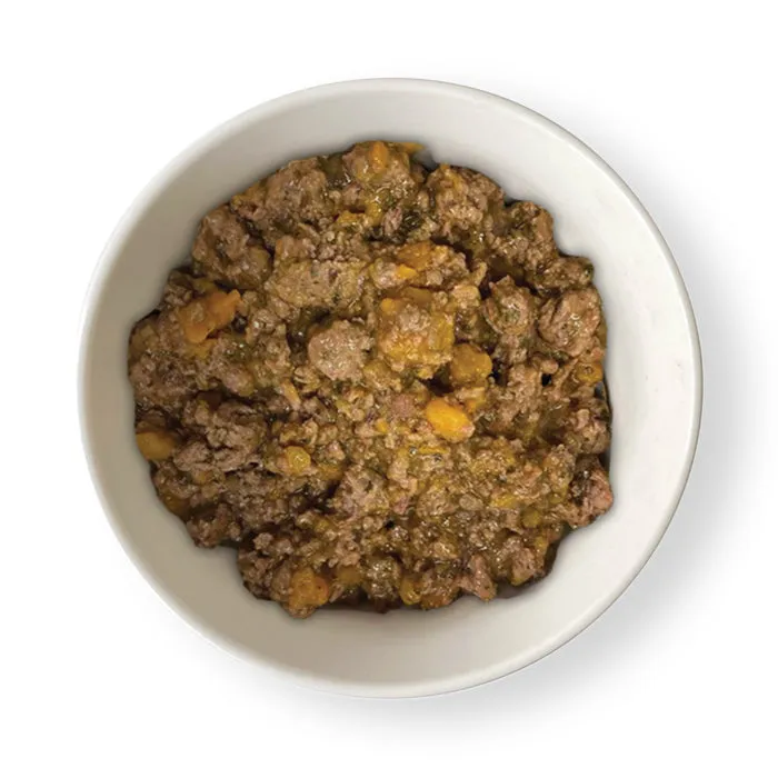 Prime 100 Slow Cooked Duck and Sweet Potato Dog Food 354g x12