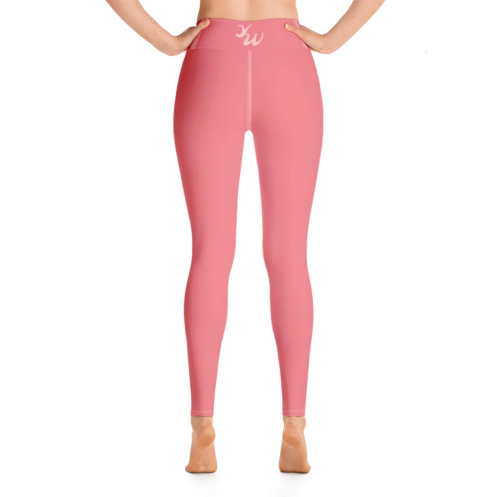 Salmon Pink Yoga Pants