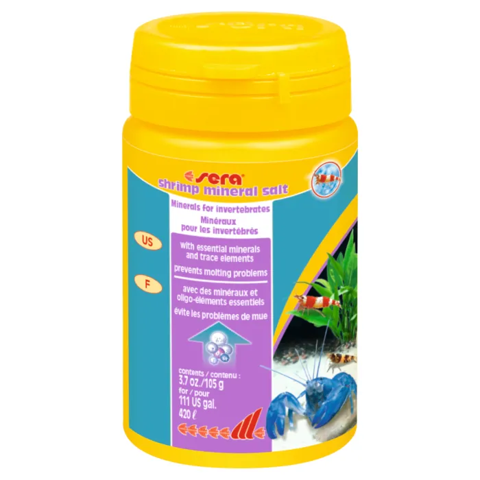 Sera Shrimp Mineral Salt 3.7 oz.