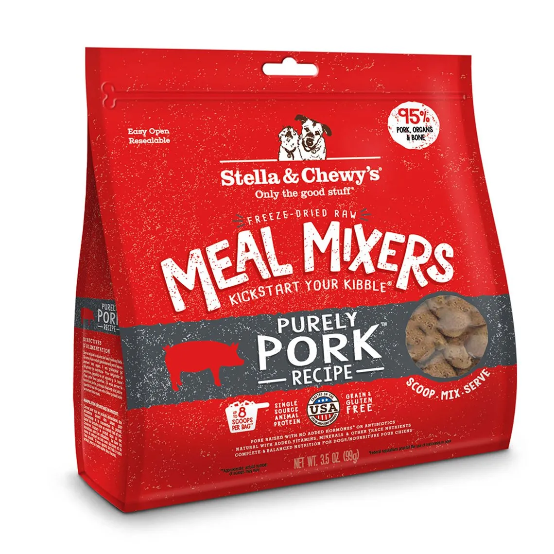 Stella & Chewy's Freeze-Dried Meal Mixers Dog Food Toppers
