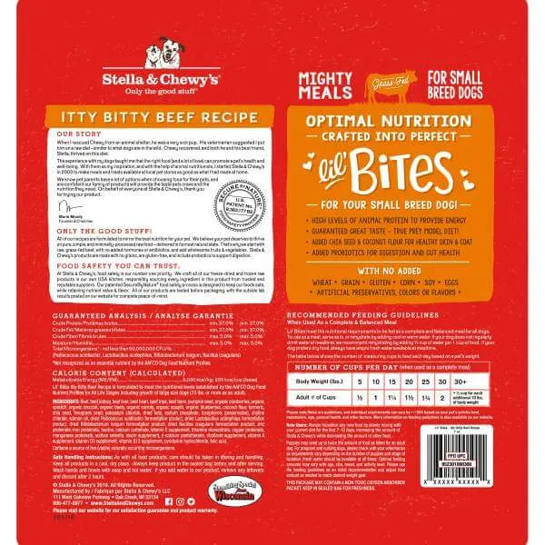 Stella & Chewy's Raw Freeze-Dried Dog Lil Bites Small Breed