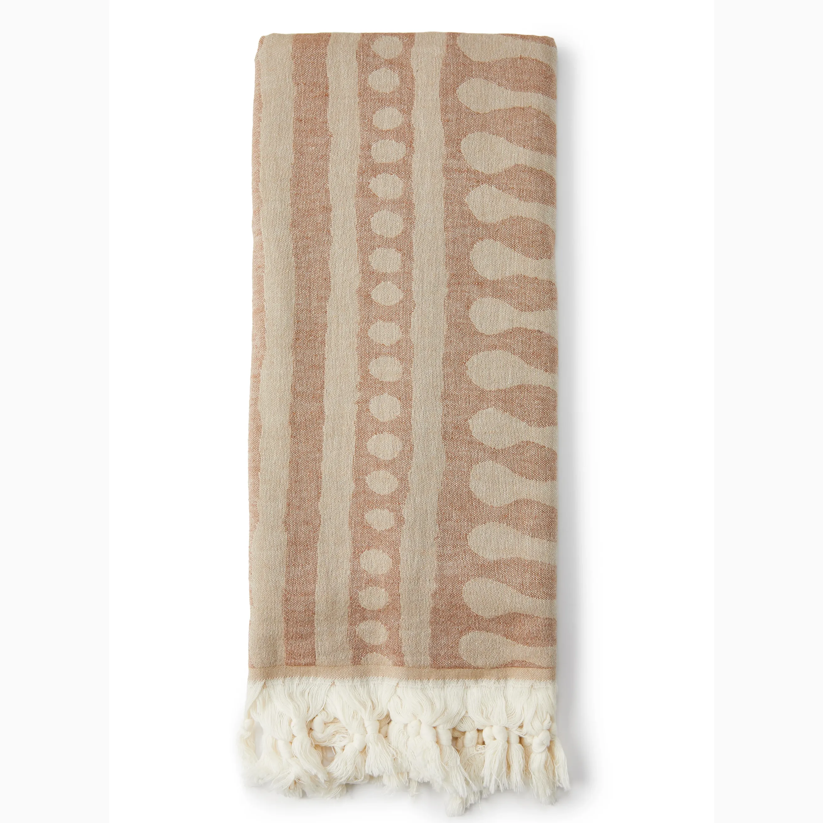Stripe Turkish Towel - Brown