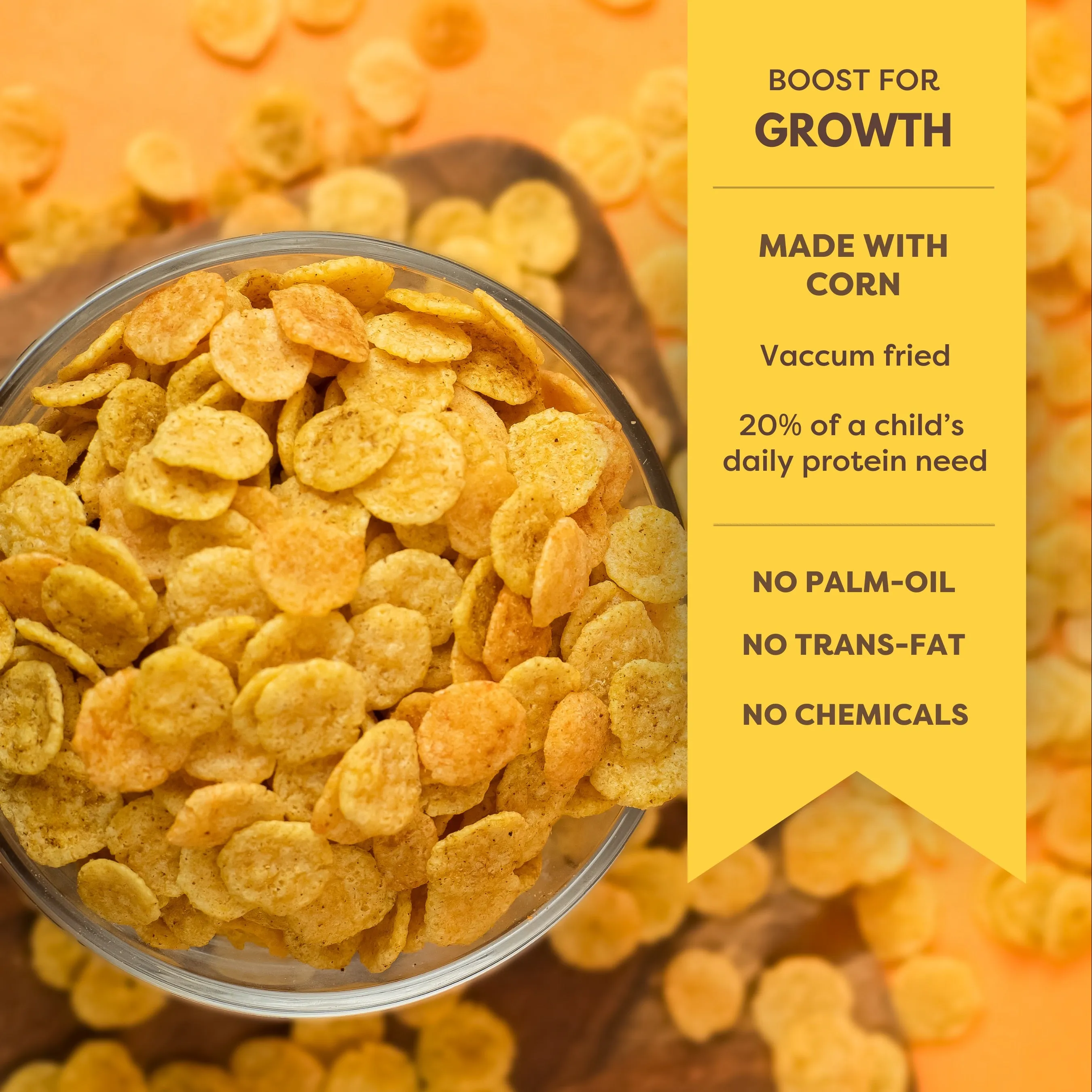 Troovy The Healthy Protein Corn Dots Munchies- Cream & Onion