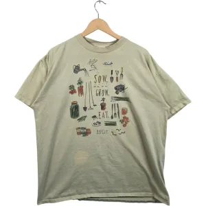 Vintage Sow, Grow, Eat, Repeat Gardening Tee