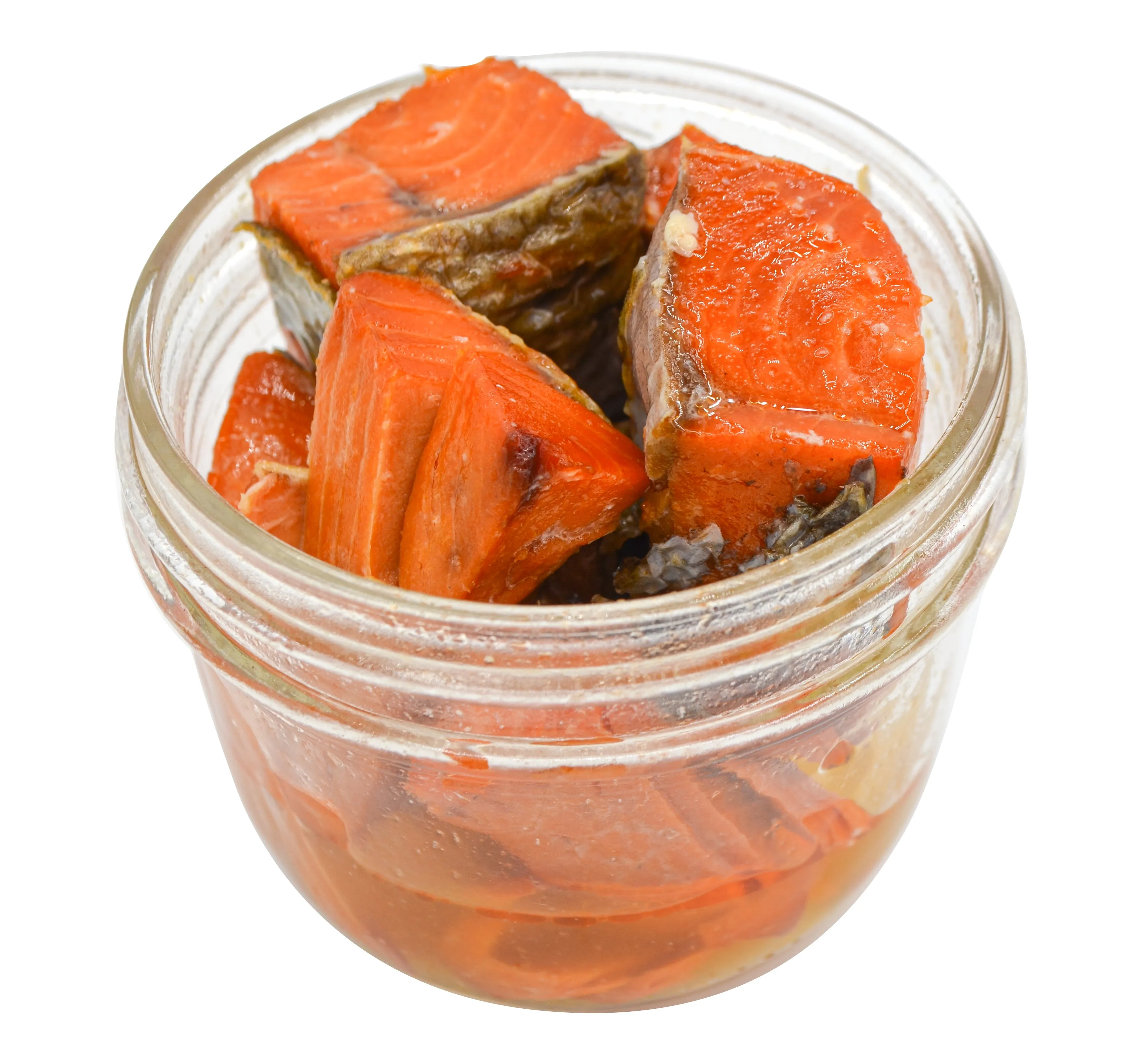 Wild Alaskan Smoked Sockeye Salmon - 2 Jars