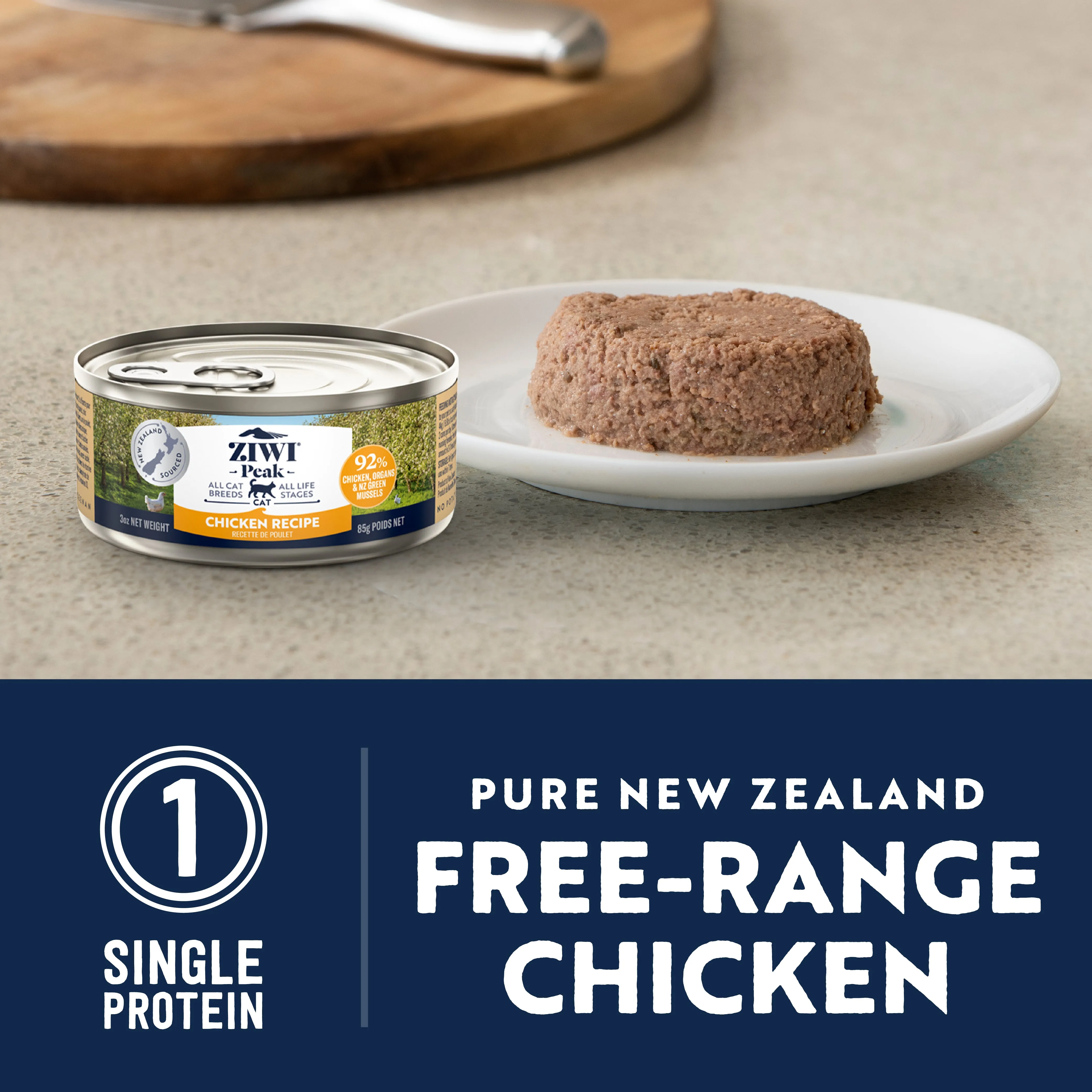 ZIWI Peak Wet Chicken Recipe Cat Food 85g